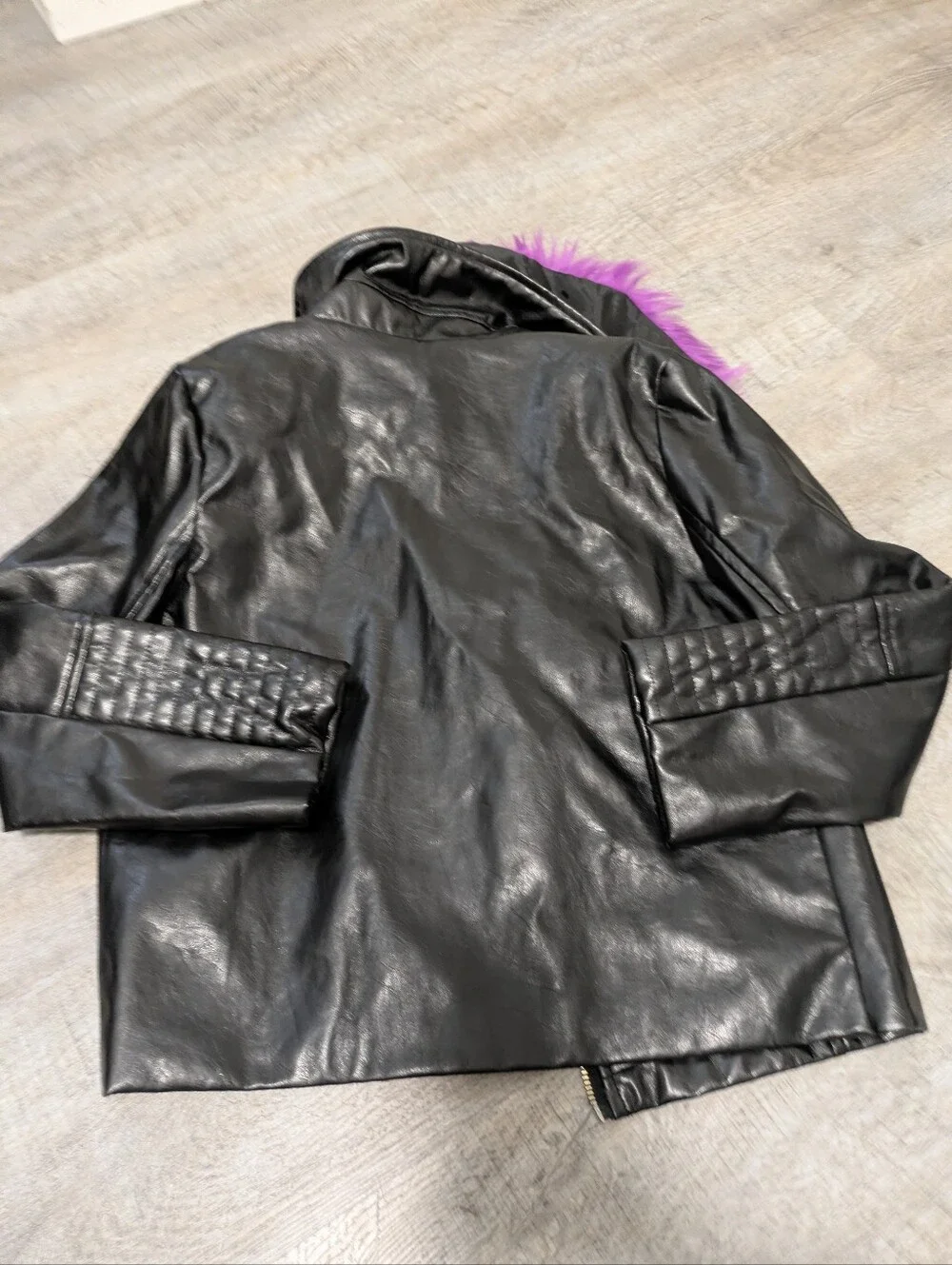 Disney's Descendants 3 D-Signed Mal Moto Jacket Size Large